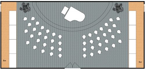 Grand Half-Circle Concert Hall Plan 