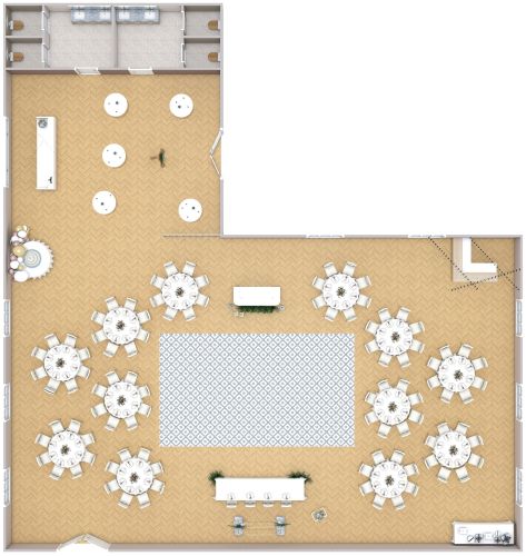 Floor Plan Wedding Reception Layout