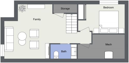 Small Basement Layout