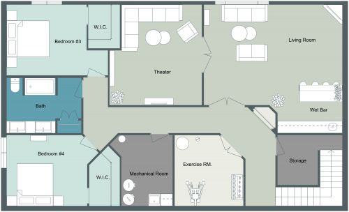 Basement Floor Plan Design