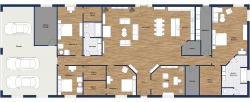 Barndominium Layout