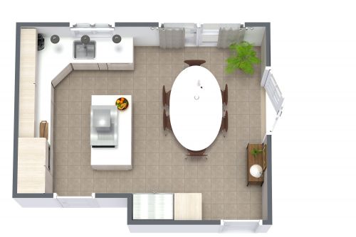 Kitchen Floor Plan Design