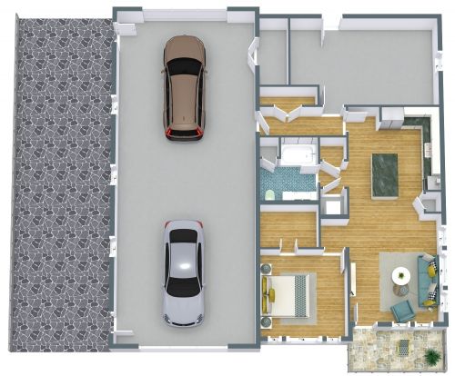 Garage Apartment Floor Plan