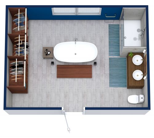 Bathroom With Free-Standing Tub