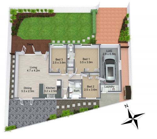 Residential Site Plan Layout