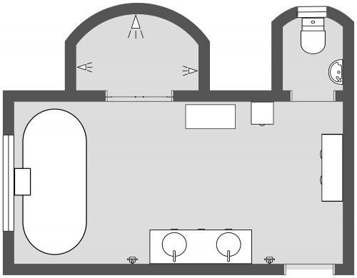 Bathroom Floor Plan