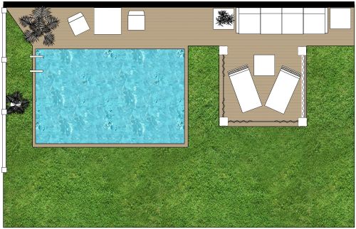 Outdoor Design Idea With Pool