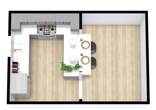 U-Shaped Kitchen Design