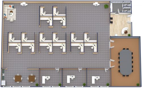 Cubicle Layout Plan