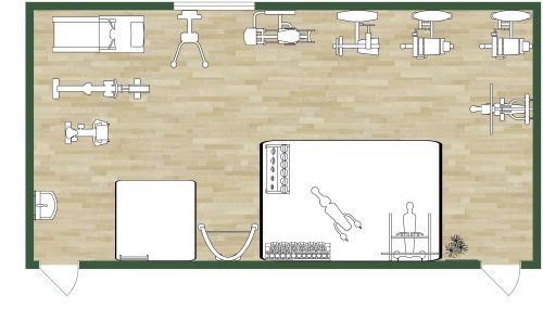 Fresh Gym Design Idea