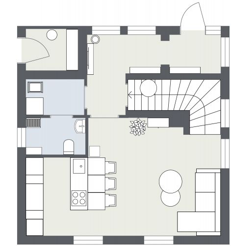 Small Two Bedroom House