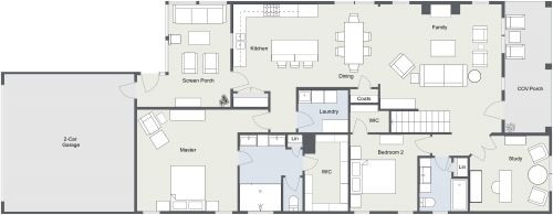 3 Bedroom 3 Bathroom House Plan