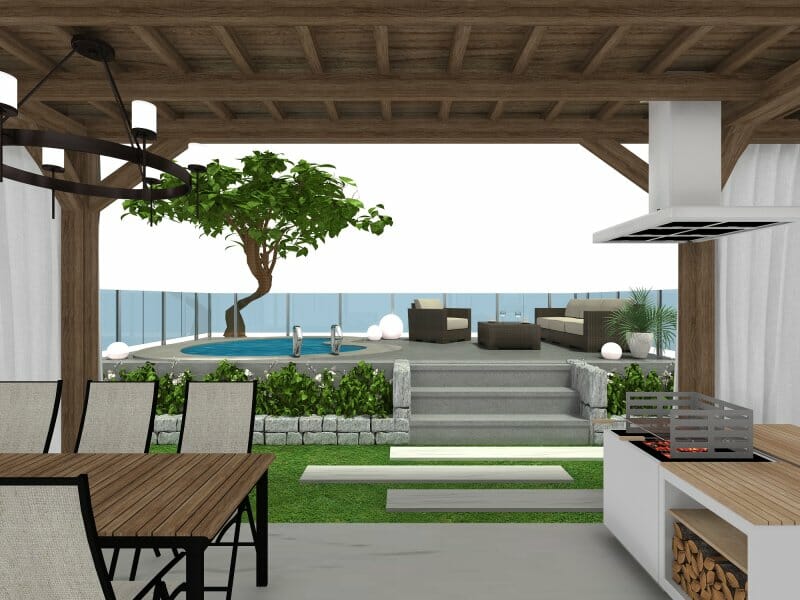 2. Create Outdoor Rooms