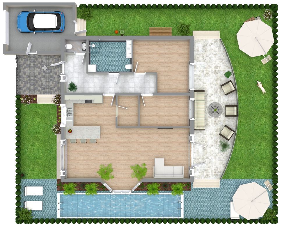 3D Site Plan Examples