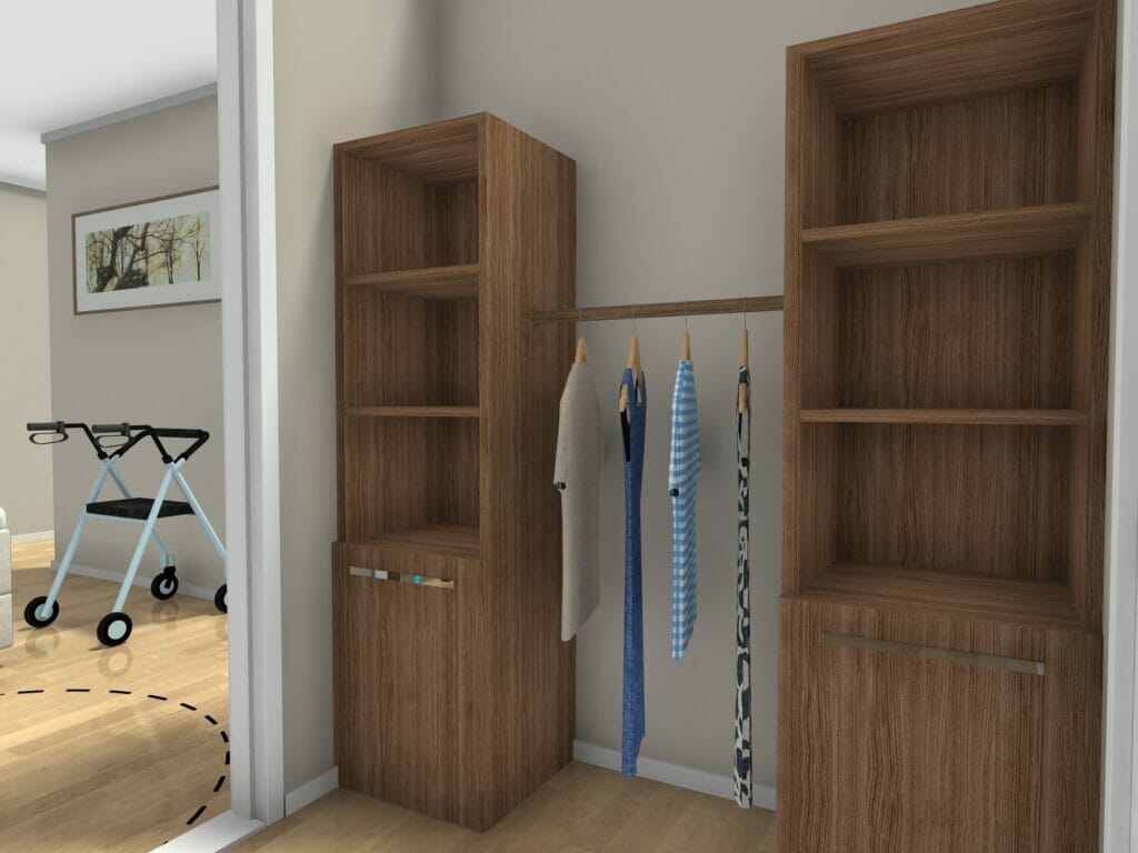 Assisted living closet