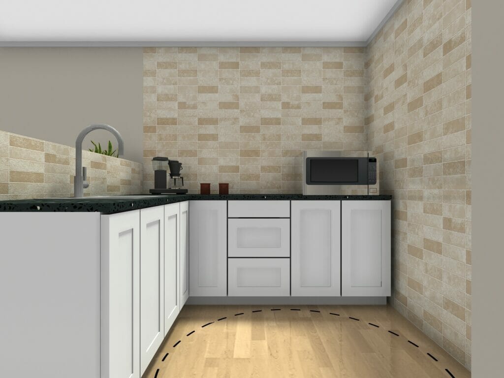 Assisted living kitchen neutral colors