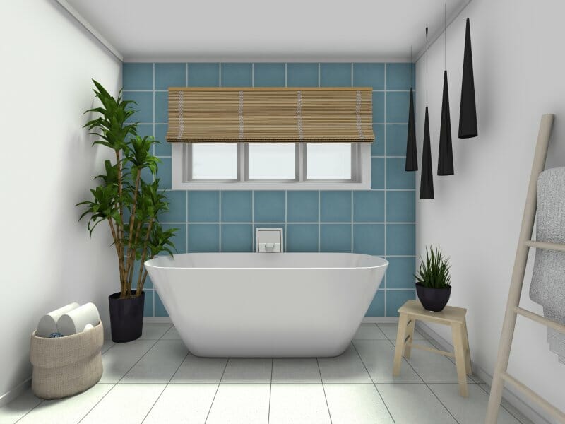 Beach bathroom style idea