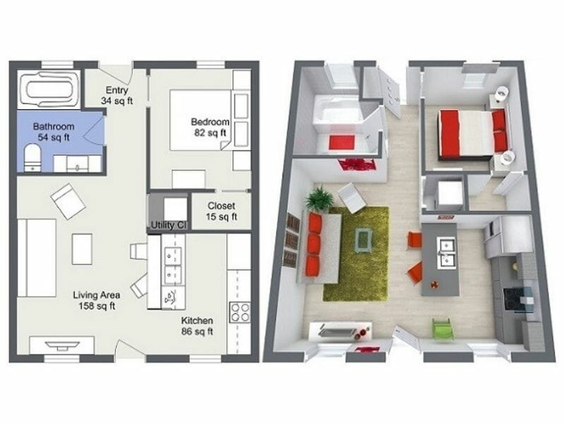 custom floor plans for real estate