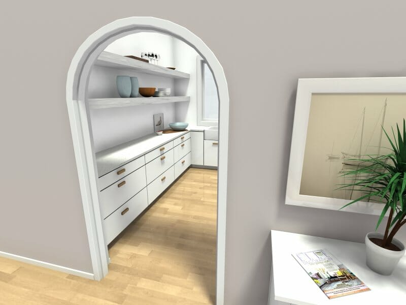 Butler's pantry design