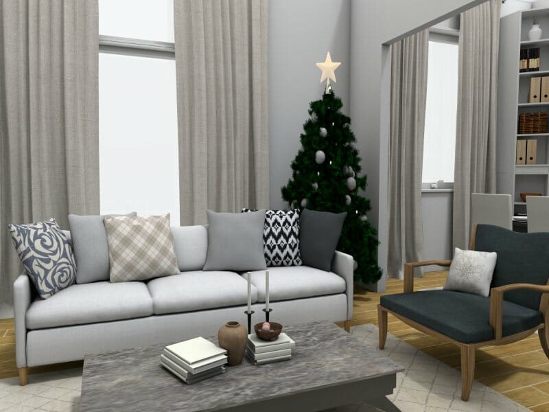 Christmas inspiration for family room