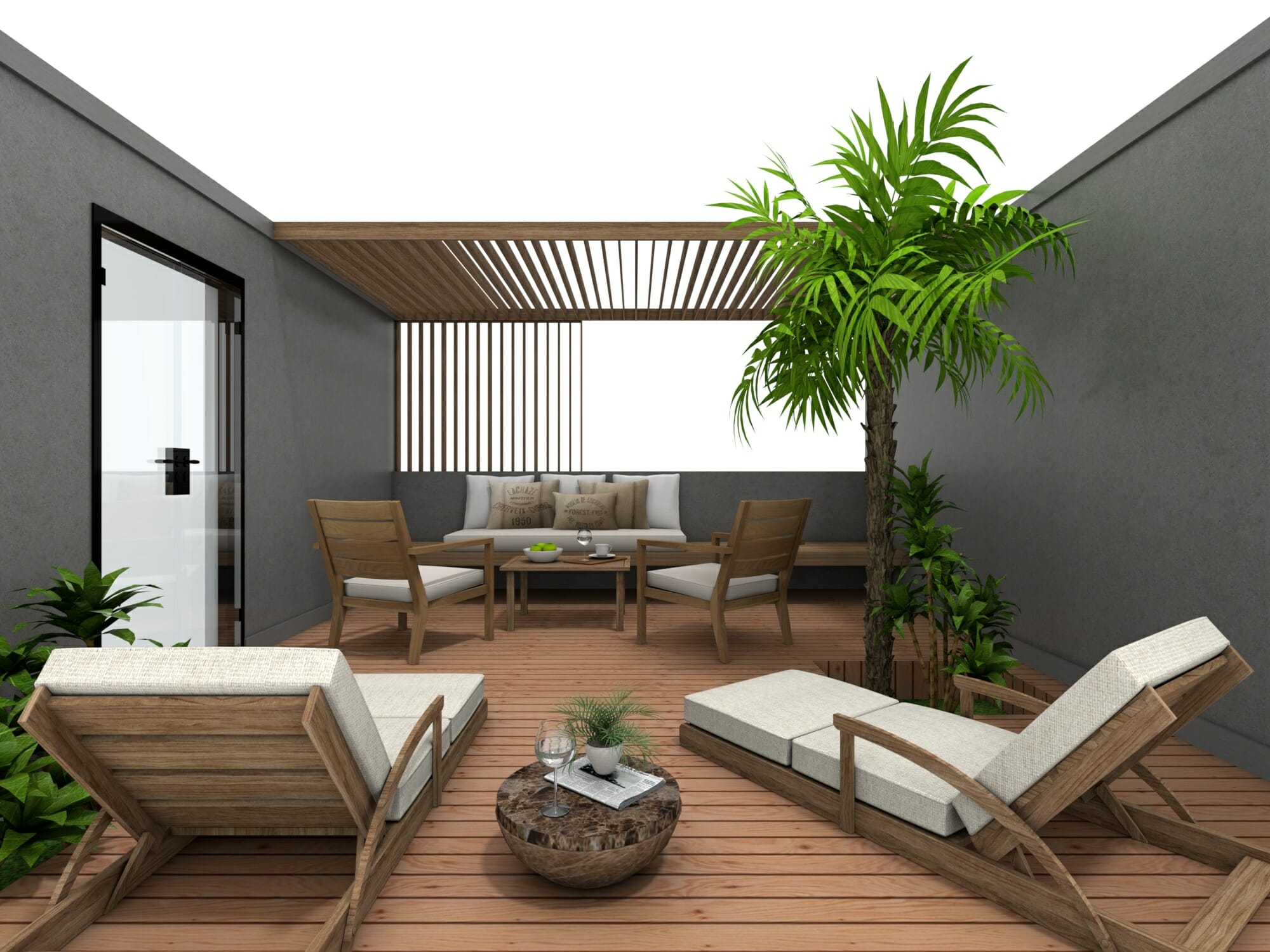 Outdoor space design