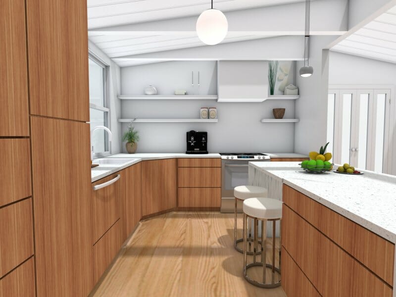 Galley kitchen layout