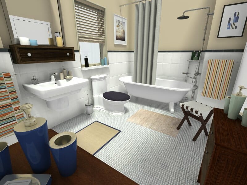 HIMYM 3D Photo Ted Bathroom