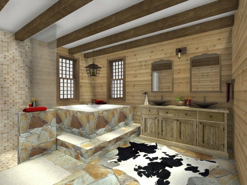 Bathroom remodel idea ranch style