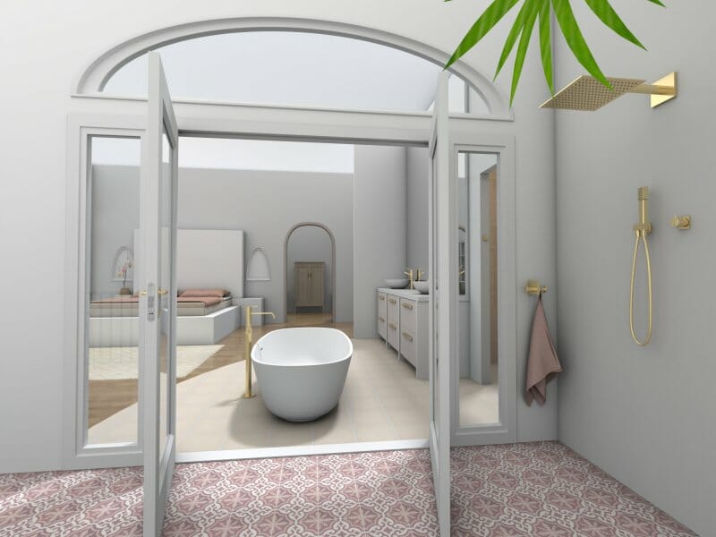 Bedroom with en suite