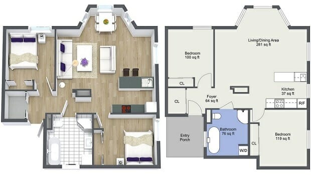 RoomSketcher 2D 3D Floor Plans for Real Estate