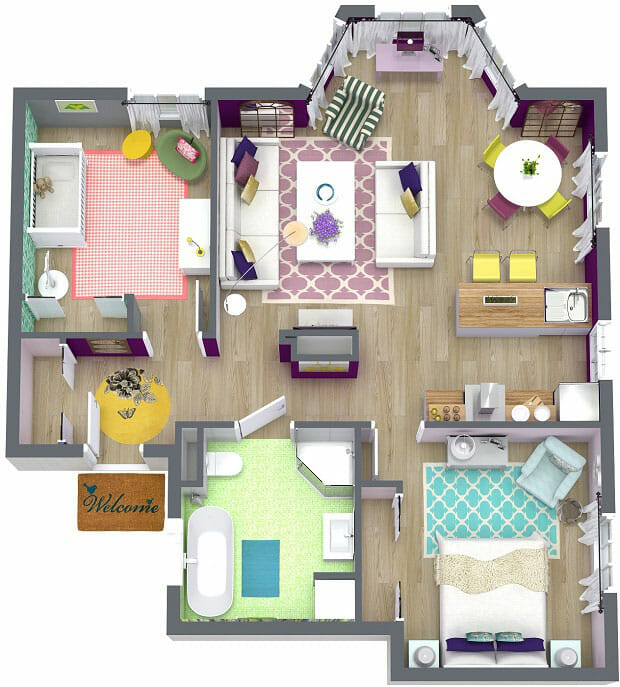 RoomSketcher Professional 3D Floor and Furniture Plans