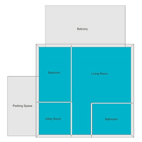 RoomSketcher Total Area Calculator Calculate Internal Floor Area