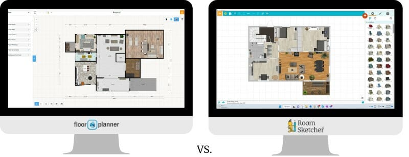 DIY Floor Planner Software Floorplanner vs. RoomSketcher