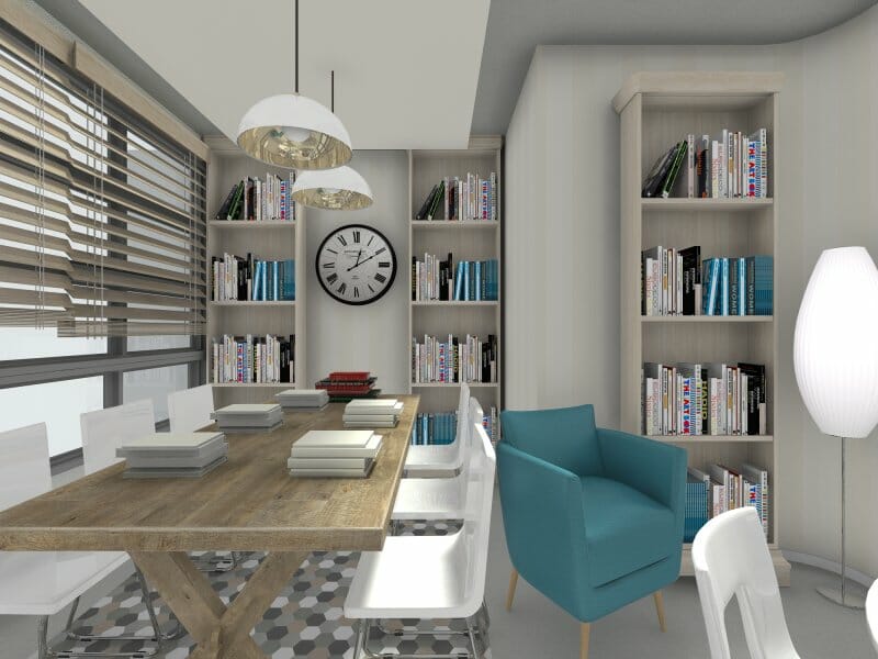 Rooms in a house: Study room