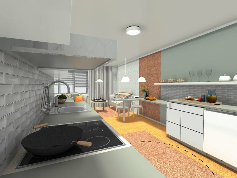 Universal Design Ideas Kitchen from door