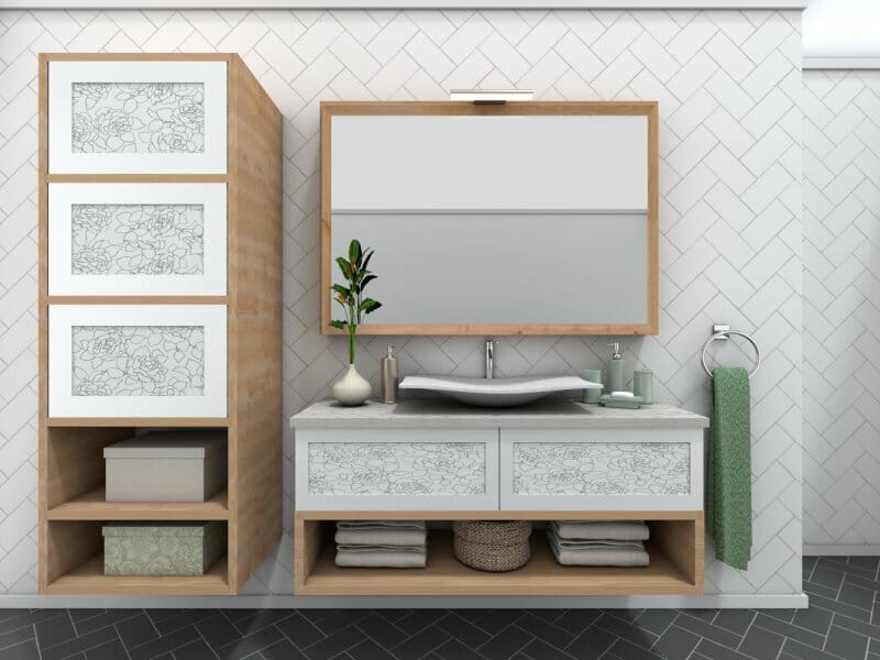 Bathroom vanity design