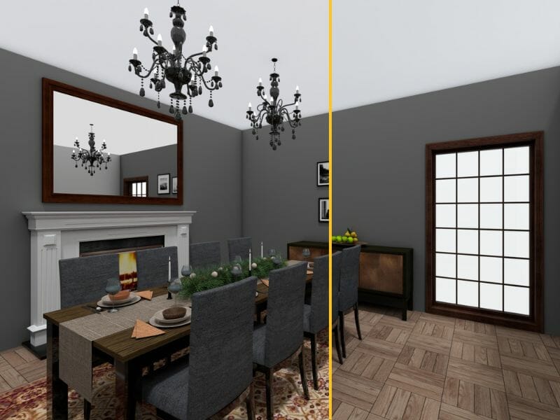 Virtually stage your dining room