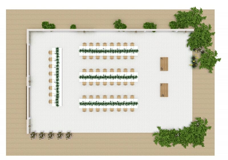 wedding floor plan